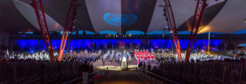 Hamina Tattoon konsertti Haminassa.