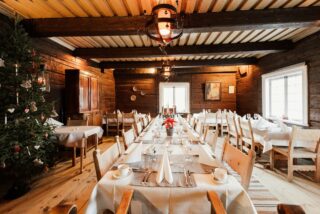 Ravintola Degerby Gillen sisätilat Loviisassa