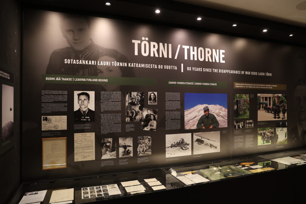 Lauri Törni -näyttely Wanha veteraani, Hamina