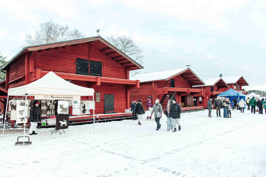 Loviisan Laivasilta talvella