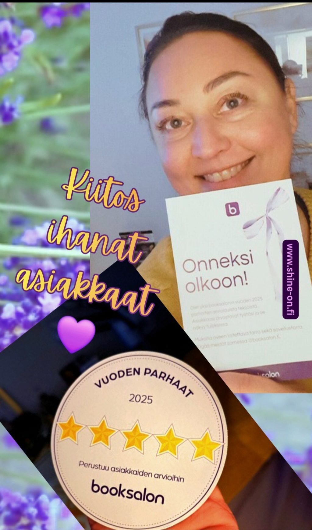 Shine on hyvinvointi kaunissaari palkinto