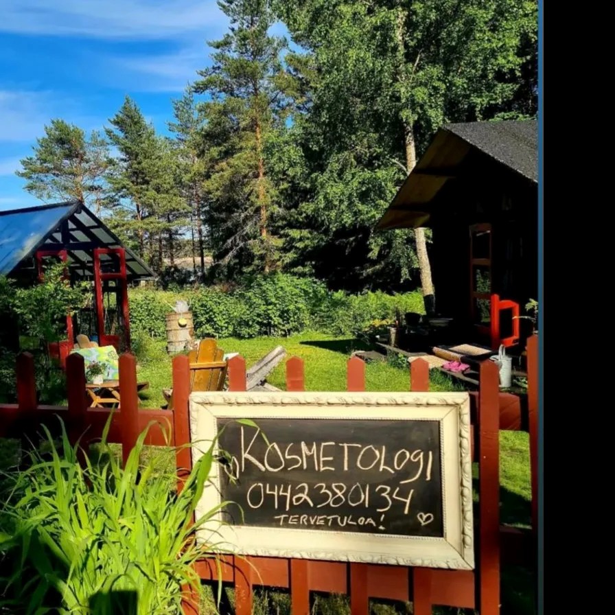 Shine on Pyhtään kaunissaaressa kosmetologin aitta